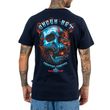 Camiseta Masculina Okdok Artistic Caveira MARINHO-1250216- -1-